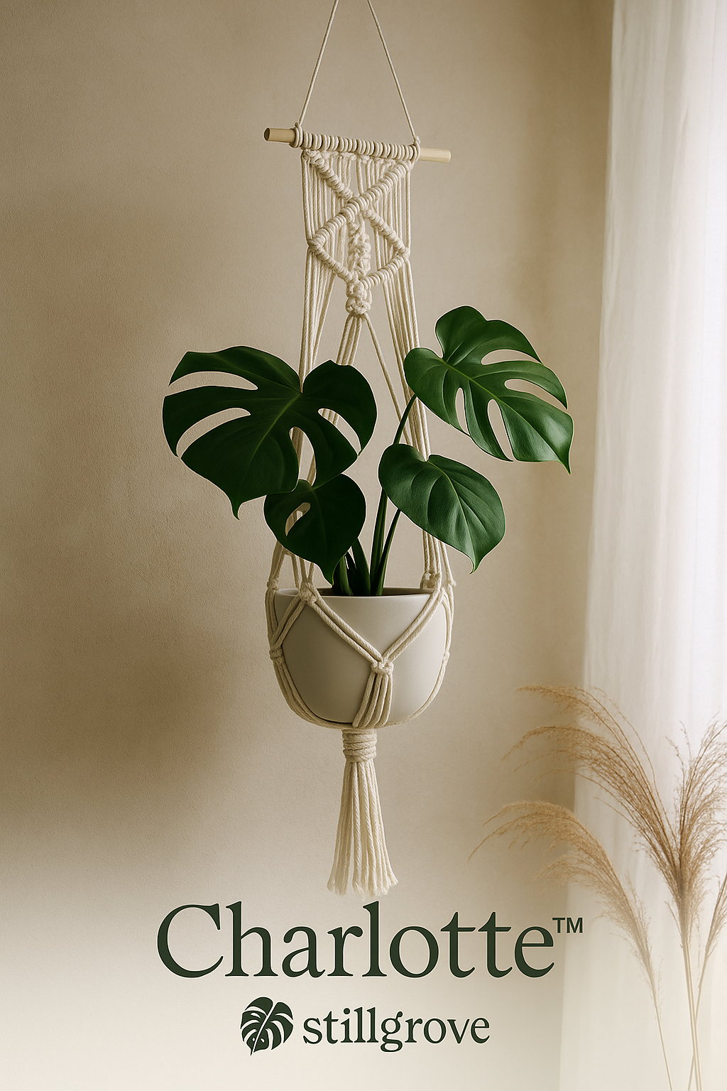 Charlotte™ Macramé Plant Hanger