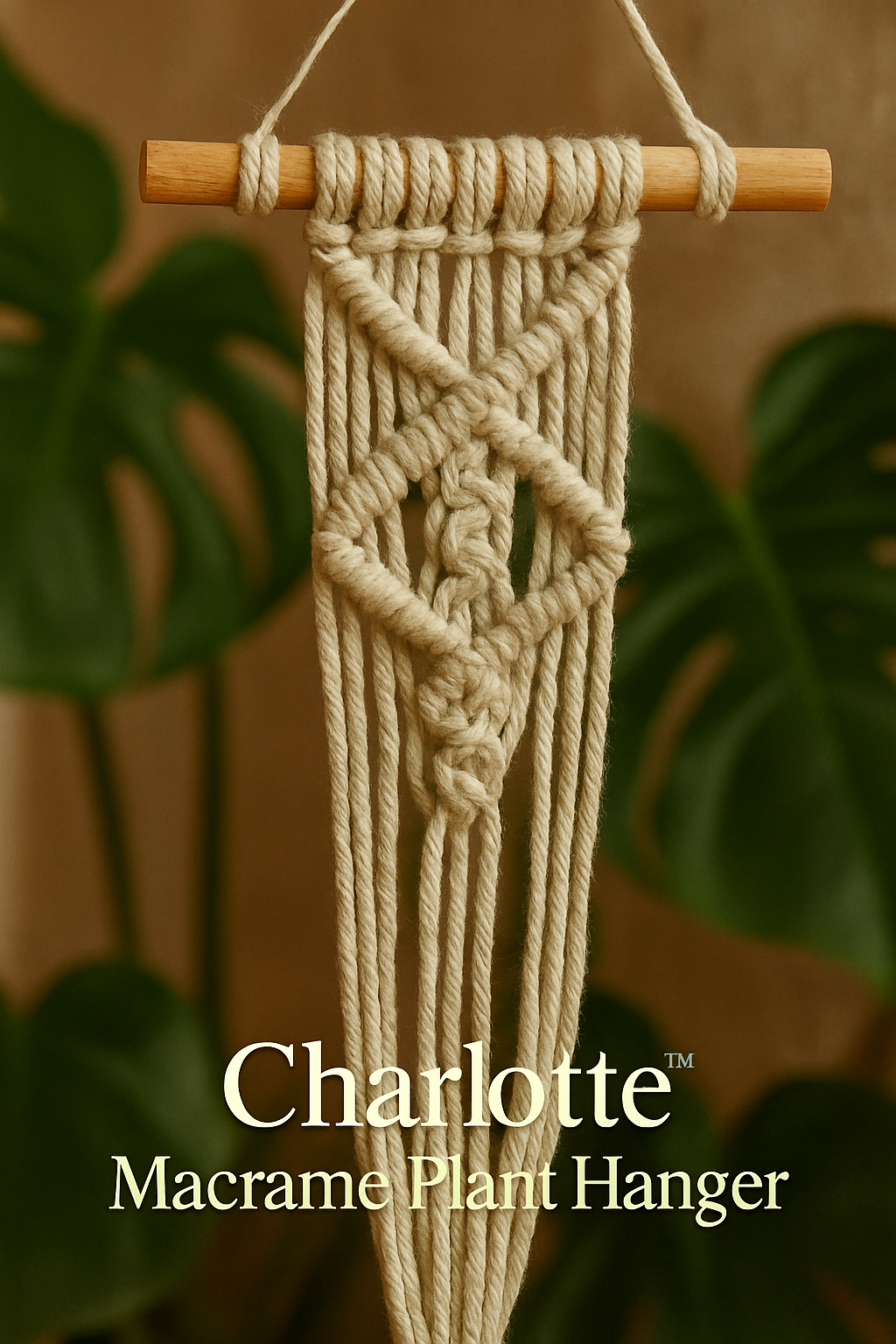 Charlotte™ Macramé Plant Hanger