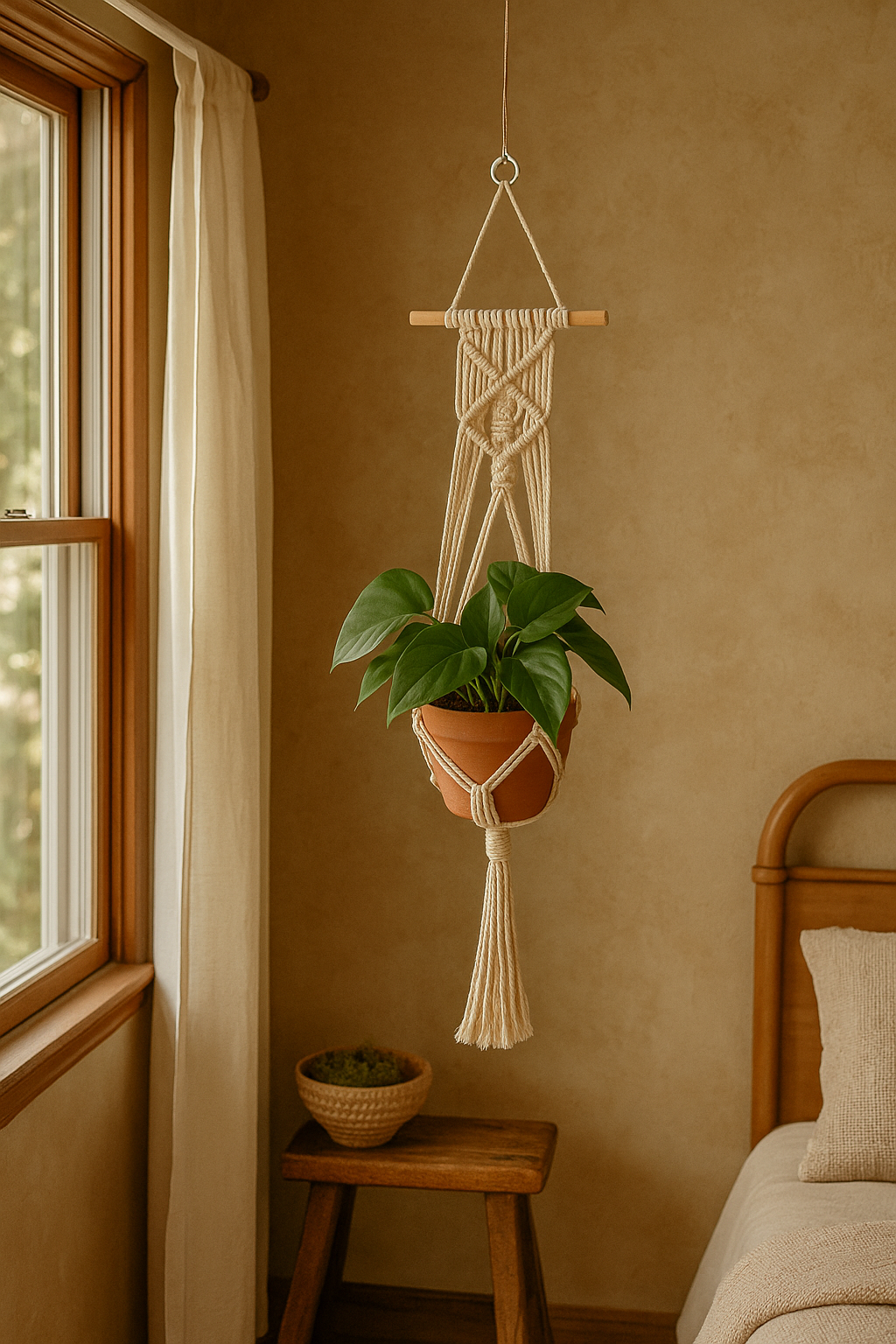 Charlotte™ Macramé Plant Hanger