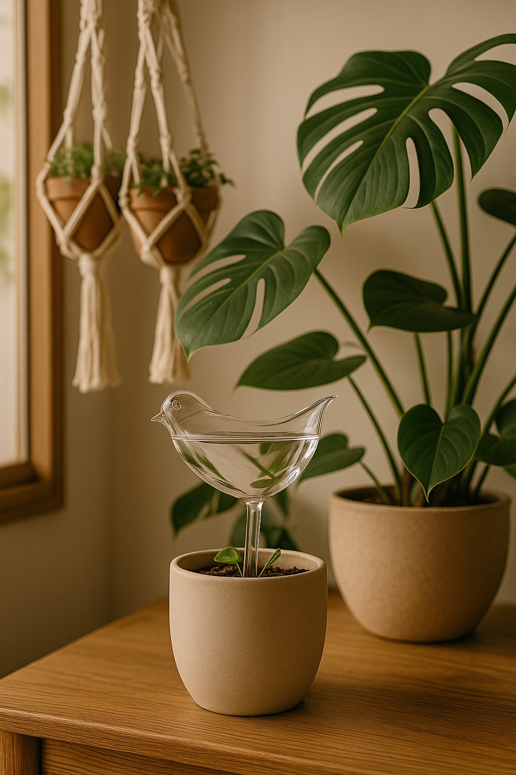 Roost™ Waterbird – Self-Watering Globe for Houseplants