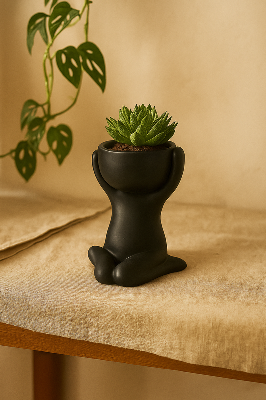 PlantFolk™ Pots – Sculptural Companion Planters